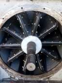 Rotor de celda de carga de cáscara de maní recubierto con ECODUR ULTRA HARD